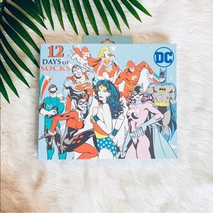 Wonder Woman DC Comics 12 Days Of Socks